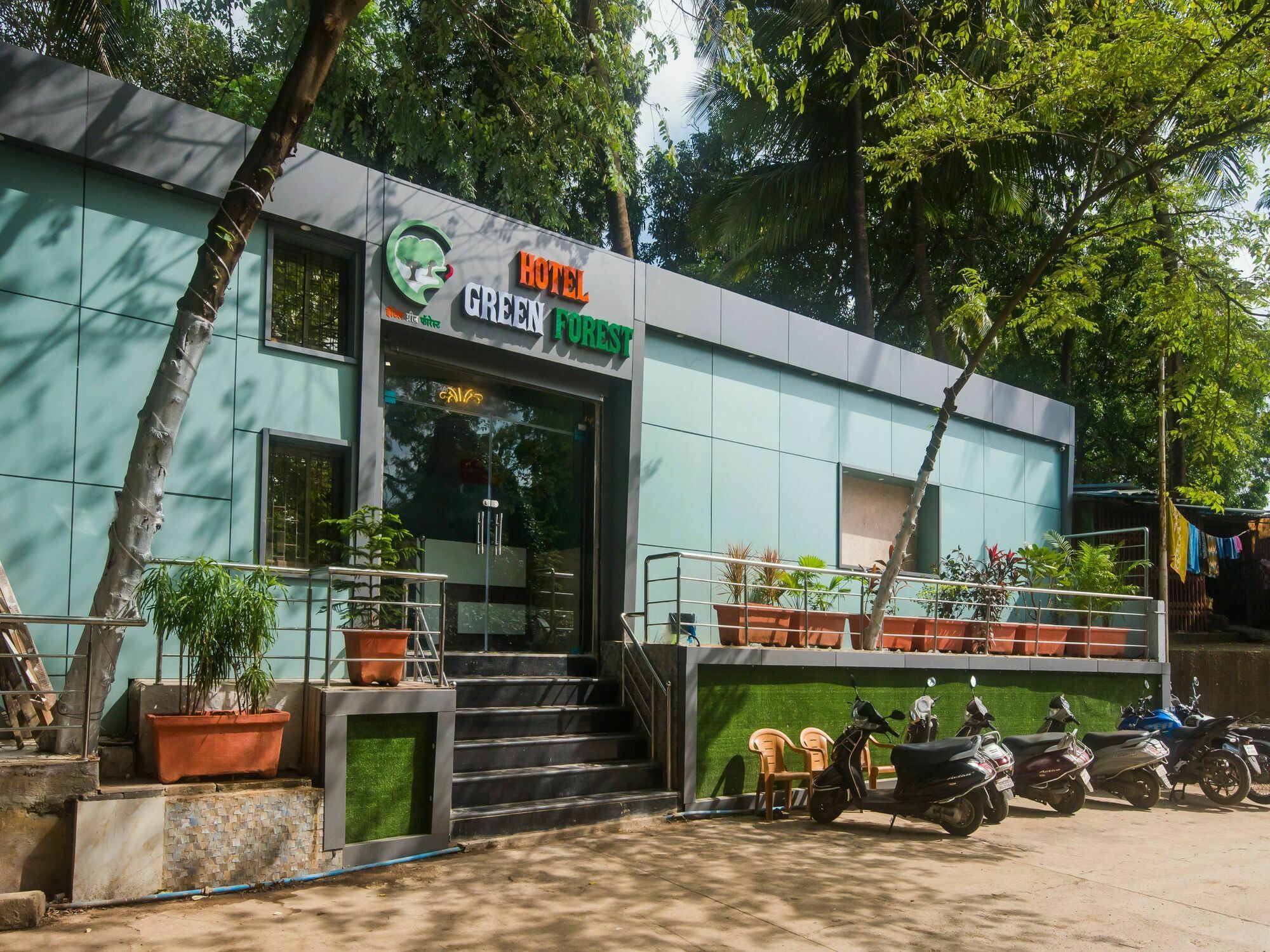 Hotel O Greenforest Near Airport Road Metro Station Mumbai Bagian luar foto